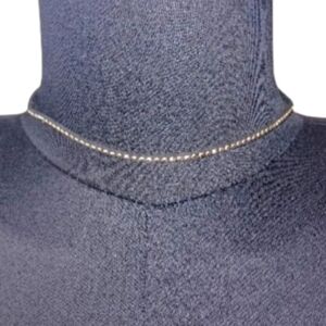 Black Rhinestone Adjustable Choker